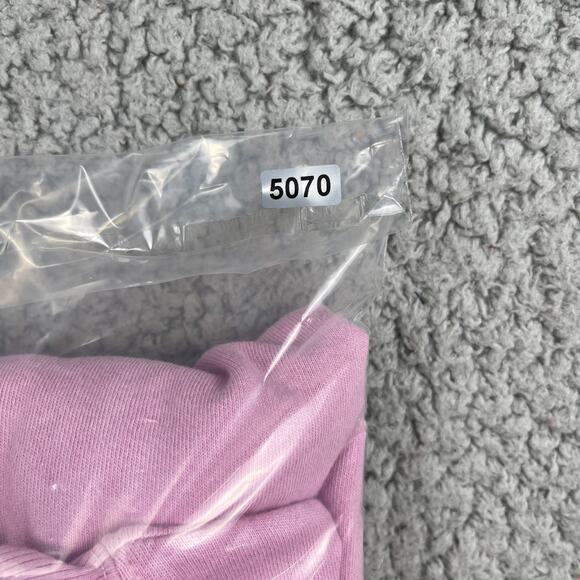 Billabong Smiley Sweater Womens XS Pink Oversized Sun Washed Happy - Picture 8 of 8